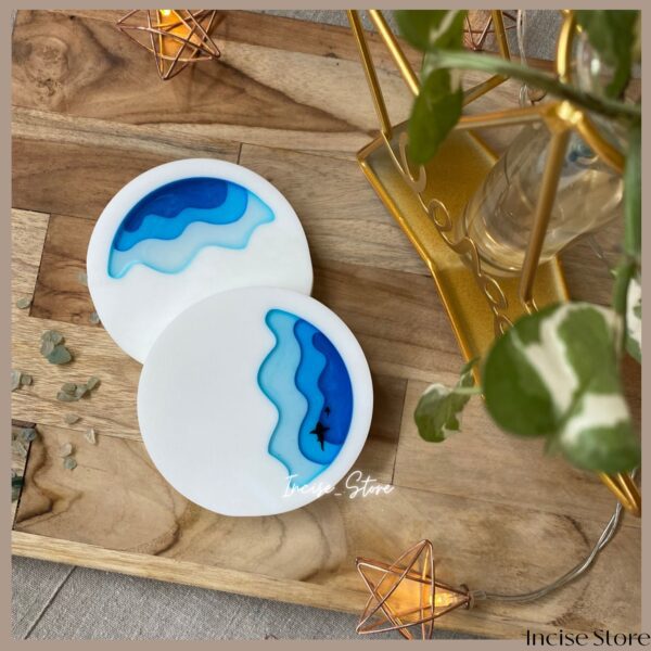 Resin Coasters Marble Coasters