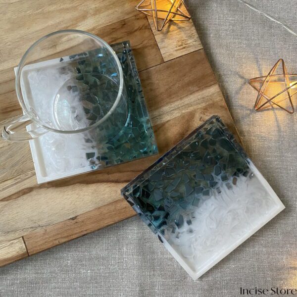 Resin Coasters Square
