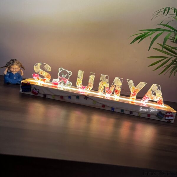 Resin LED Letter Lamp